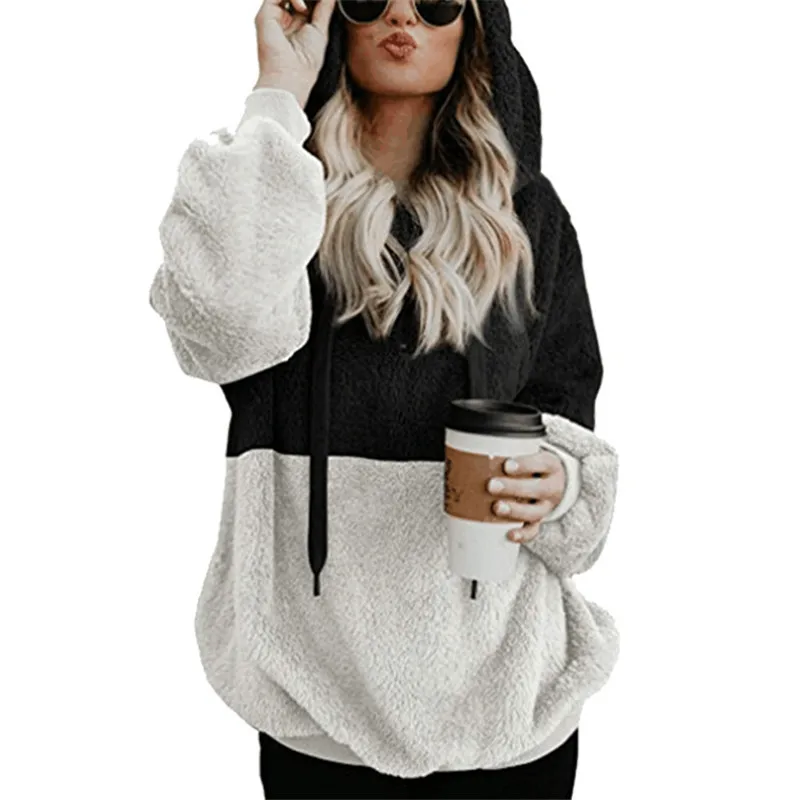 

With Pockets Women's Sweatshirt Dresses Casual Vestidos Roupas Bluza Dress For Women 2019 Autumn Spring Fleece Solid Hoodies