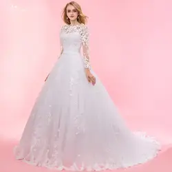 RSW1323 реальные фотографии yiaibridal капелька вышитый цветок аппликация с длинным рукавом мусульманское торжественное платье