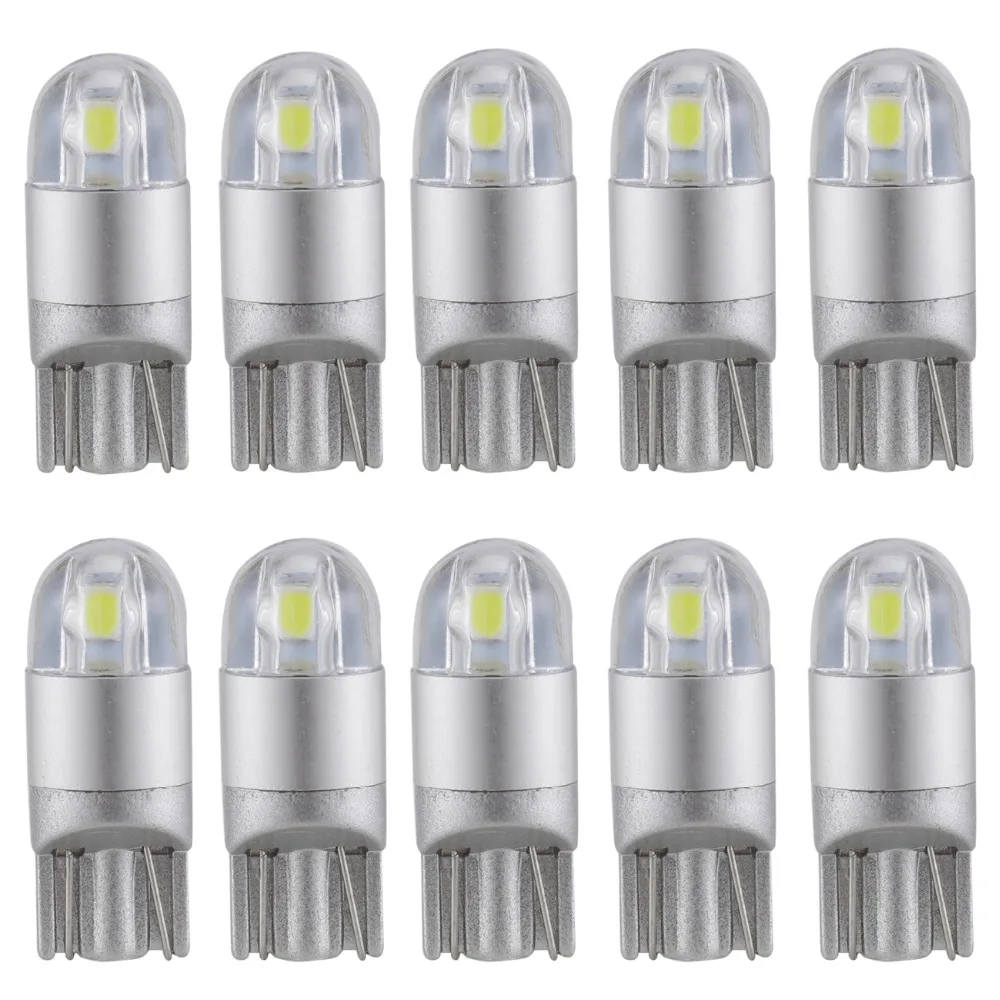 Oslamp 10 шт. T10 W5W 194 светодиодный автомобильный парковочный боковой номерной знак