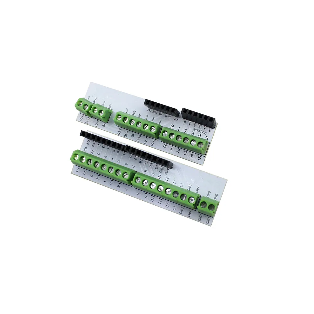 

ScrewShield Screw Shield Analog Side PCB 6-pin Stackable Headers Screw Terminals for arduino Compatible with UNO R3