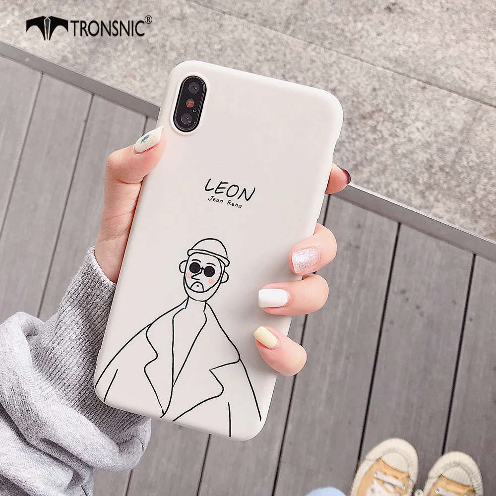 Профессиональный Чехол TRONSNIC Leon для iPhone X XS MAX XR серый розовый чехол 6S 7 8 Plus Matilda
