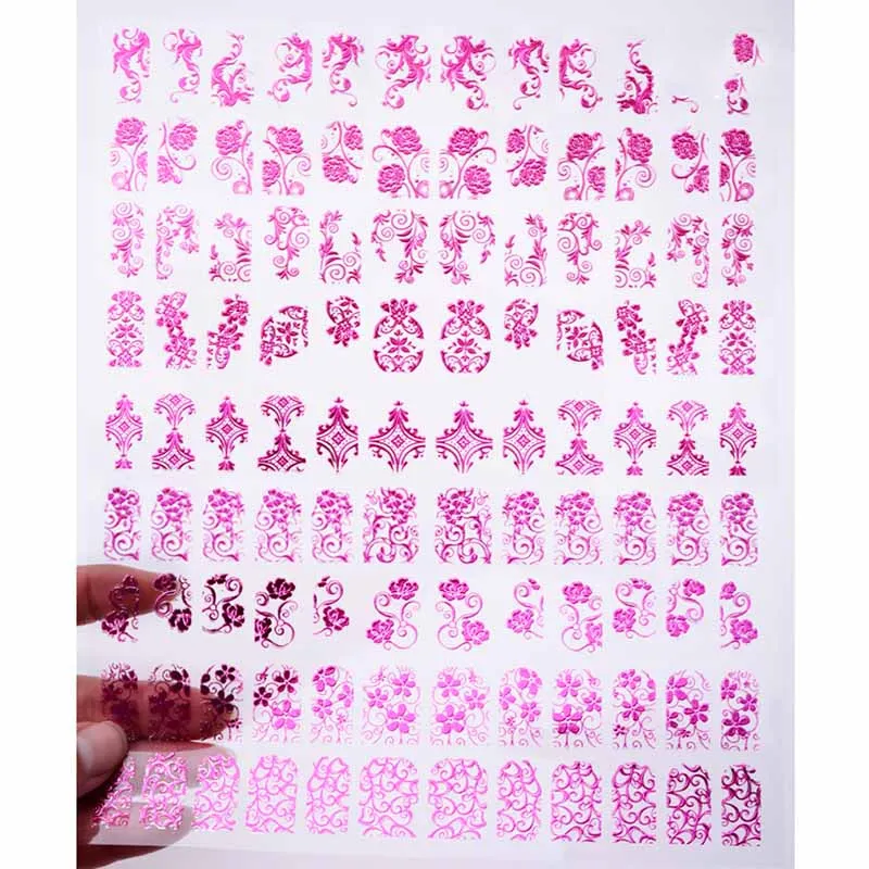 

Manicure 3D Nail sticker DIY Stickers & Decals Carapace Pet Nail Sticker 3 kinds of red Mixed wholesale