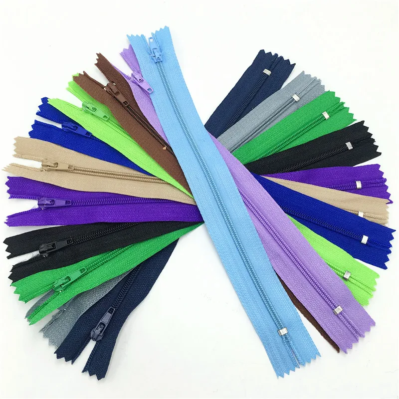 

20Inch 50cm 2pcs Length Multipurpose Nylon Coil Zippers Tailor Sewing Craft U Pick