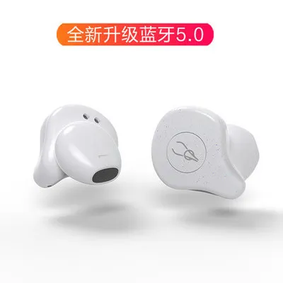 Новые мини 3D стерео в ухо звук Bluetooth 5,0 наушники невидимые настоящие Беспроводные водонепроницаемые спортивные наушники для телефонов