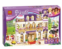 New 10547 Friends Series Girls 1585PCS Hotel Model Minifigures Set Building Blocks girl toys Compatible With Legoe