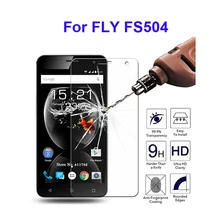 Customized Tempered Glass Film For Fly FS504 Cirrus 0 26mm Front Explosionproof LCD Screen Protector pelicula