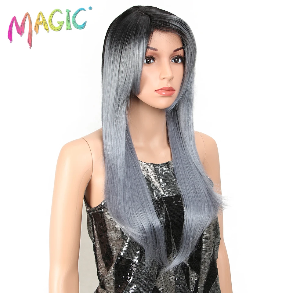 MGAIC волосы длинный парик высокая температура Синтетические парики 22 &quotдюйма