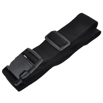 

Quick Release Buckle Black Luggage Strap 202cm Long