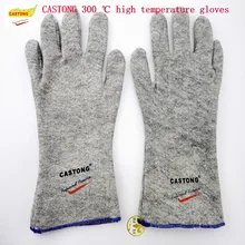 Кастонг термостойкие перчатки GKKK35-33 противопожарные перчатки 300 степень безопасности серые перчатки