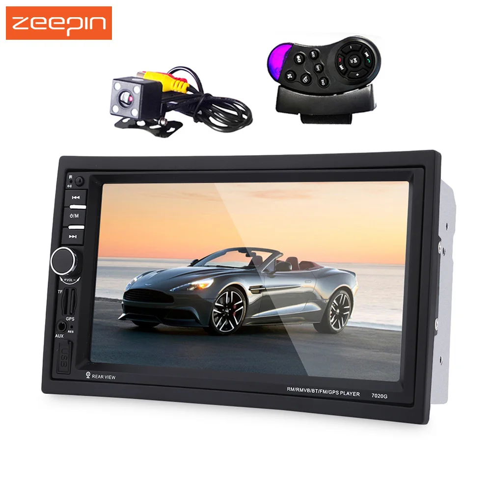 Zeepin 7020G 2 Din Auto font b Car b font Multimedia Player GPS Navigation 7 HD