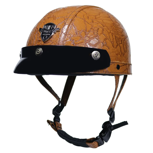 Buy Motorcycle Motorbike Rider Half PU Leather Retro