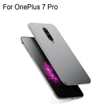 Case For OnePlus 7 Pro Slim Frosted Scrub Sandstone Soft Matte TPU Cases For One Plus 7 Pro Fundas OnePlus7 Pro Shell