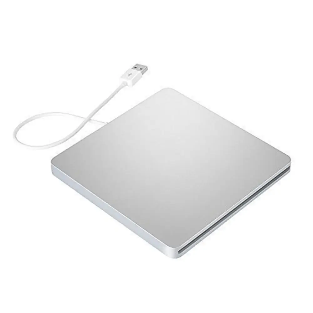 SOONHUA USB 2,0 CD-плеер Портативный внешний CD-RW DVD-RW CD DVD rom плеер привод писатель перезаписывающая горелка для ноутбука iMac MacBook - Цвет: 2