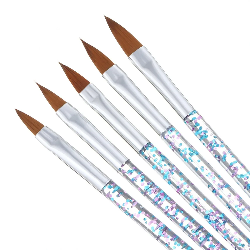 Escovas da Arte do Unha Sets Atacado Novo Pcs 19 Centímetros Escultura Caneta Acrílico uv Gel Pintura Desenho Padrão Unha Profissional Kit Conjunto 100 5