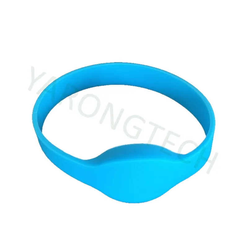 13 56 МГц ISO14443A 1K синий NFC силиконовый браслет rfid-100 шт. | Безопасность и защита