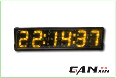 Ganxin " большой открытый водонепроницаемый гоночный таймер светодиодный цифровой таймер обратного отсчета спортивные часы - Цвет: GO6T-8Y(double)