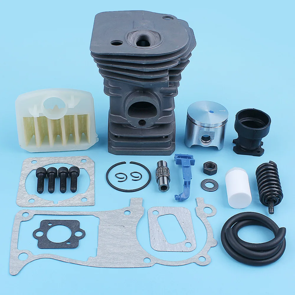 40mm Cylinder Piston Air Filter Gasket Seal Kit For Husqvarna 340 345 350 E & EPA Chainsaw Nikasil Plated Replacement Parts 40mm Cylinder Piston Air Filter Gasket Seal Kit For Husqvarna 340 345 350 E & EPA Chainsaw Nikasil Plated Replacement Parts