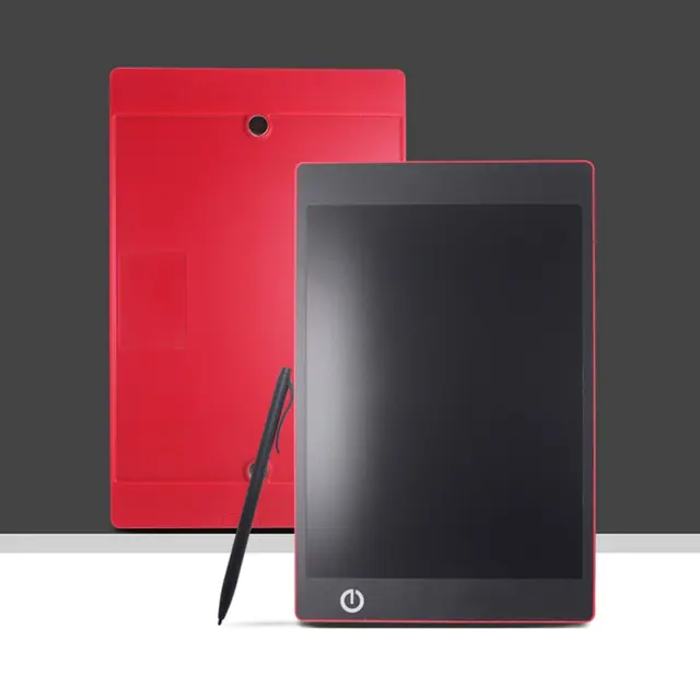Best Price 5pcs 9.7 Inches RED Color LCD Screen Writing Pad Digital Drawing Pad Handwriting Board For Home Office Portable Electric Board 