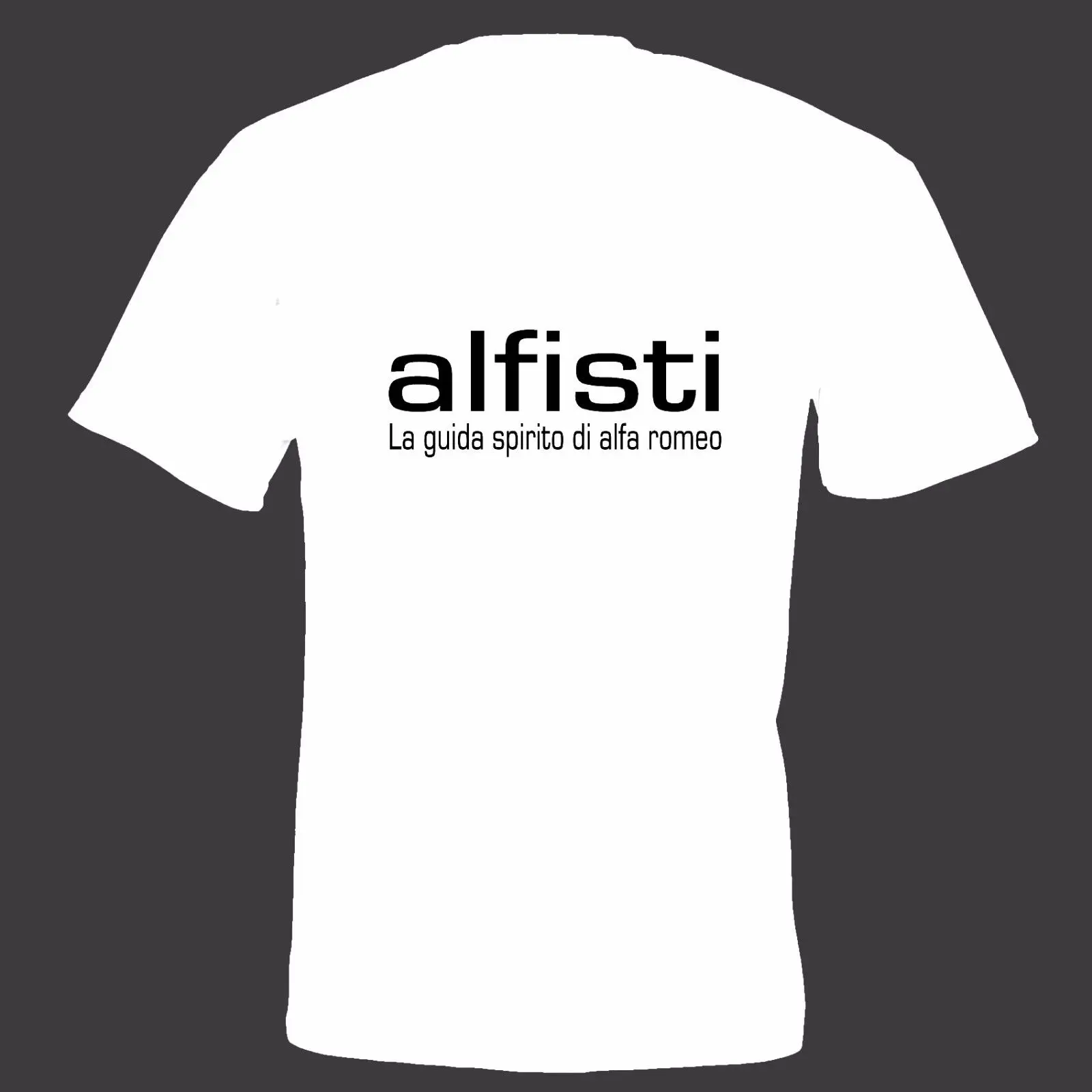 Alfa Romeo Inspired T Shirt Alfisti Gift New Clothing Alfa