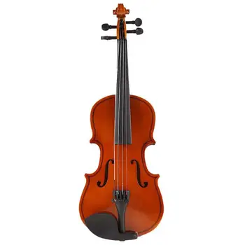 

1/8 Size Matte Natural Acoustic Violin Fiddle with Case Bow Rosin Stringed Musical Instrument For Boys Girls Kids Children