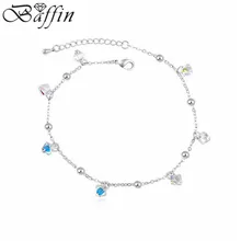 Высококачественная цепочка в богемном стиле, браслеты, сделанные с кристаллами Swarovski из изысканных драгоценных камней Swarovski, подарок лучших друзей