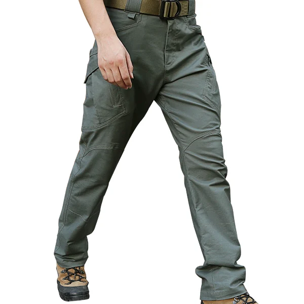 CQB Outdoor Sports Hiking Camping Tactical Military Men's Pants Overalls for Hunting Climbing Spring Breathable Trousers - Цвет: Army Green