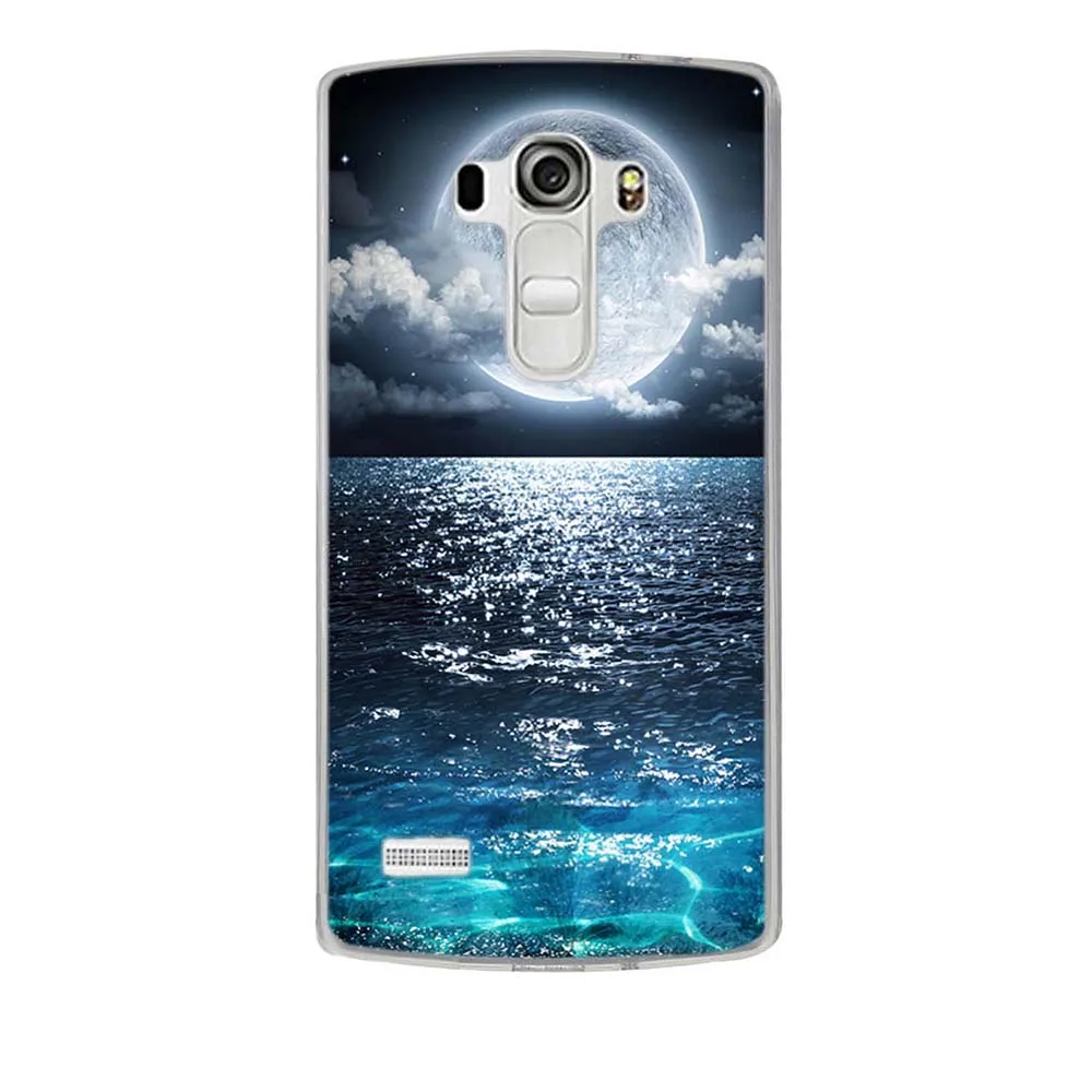 Мягкий чехол из ТПУ для Coque LG G4 Beat G4S, чехол, 3D рельефный рисунок, чехол для G4S, силиконовый чехол для Funda LG G4 Beat, чехол, Capa - Цвет: 2