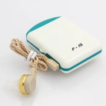 

2PCS Sound Voice Amplifier Hearing Aid AXON F-15 Aids Receiver Mini Hearing Aids Volume Control