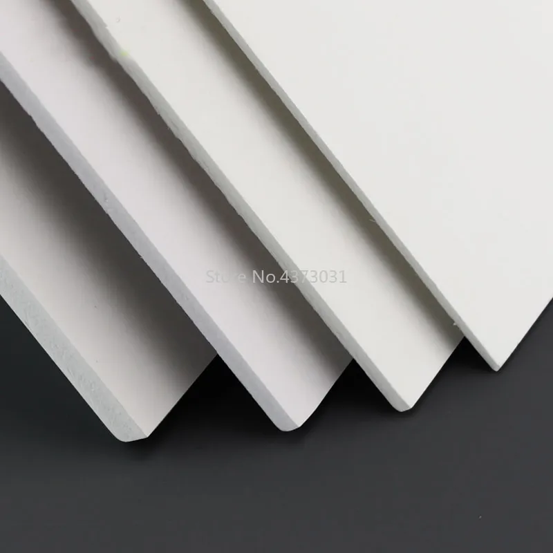 2Pcs 300x400mm White PVC foam board Model making material plastic flat board  For DIY Building model materials - AliExpress