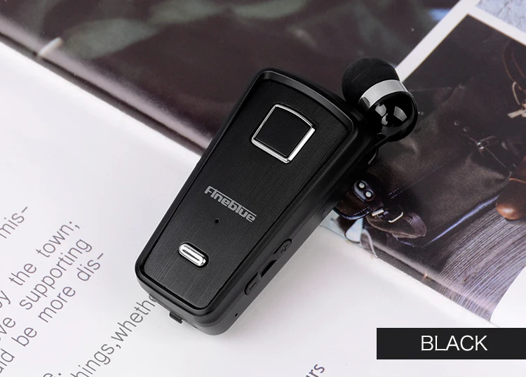 Fineblue F980 Мини Bluetooth беспроводной наушники с Handsfree Mic Спорт гарнитура Универсальный носить клип Auriculares для мобильного телефона