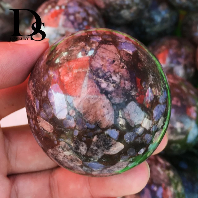 글라우코판 구 수정 구슬: 치유와 영성의 균형