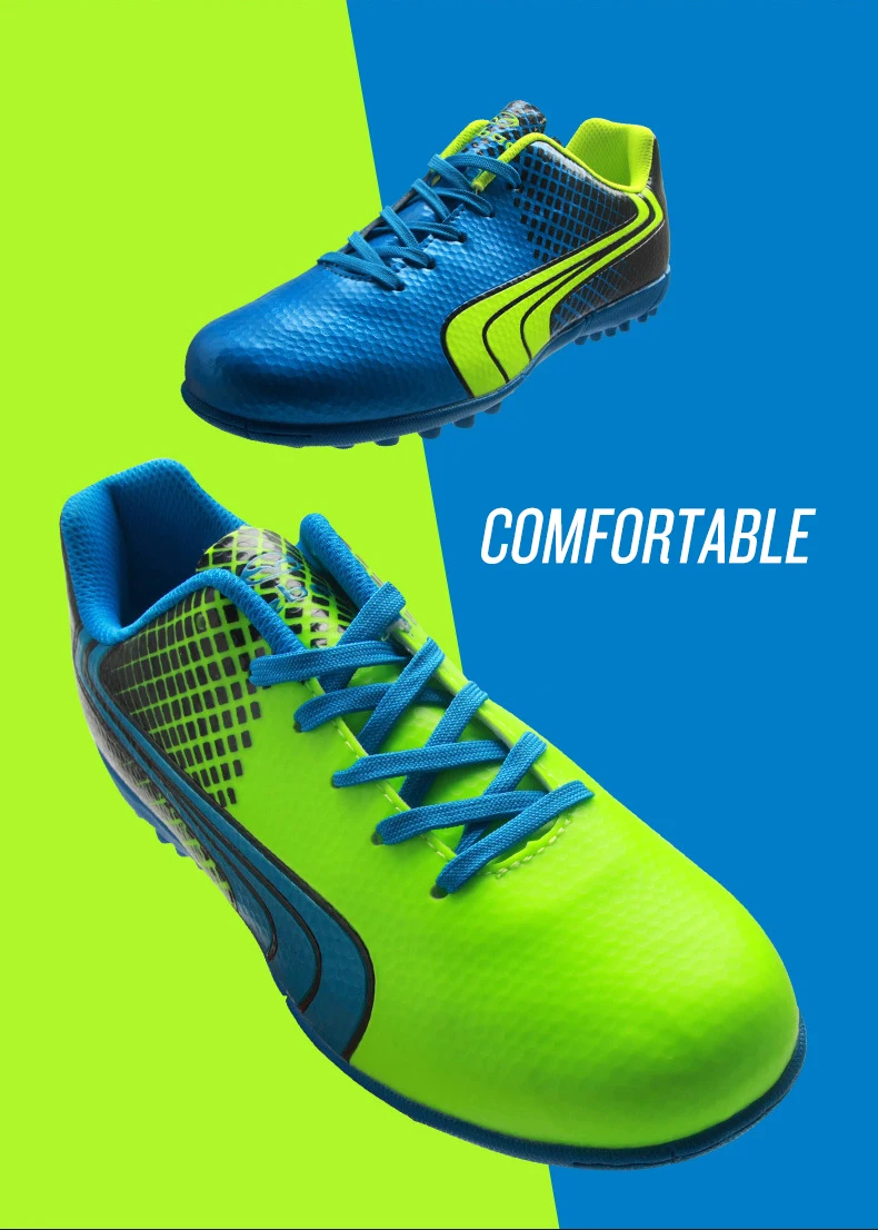Tiebao pai crianças botas de futebol das