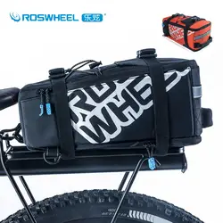 ROSWHEEL Велосипедный Спорт сумка Водонепроницаемый седельная сумка 5l вещи пространство велосипед сзади стойки багажника сумка