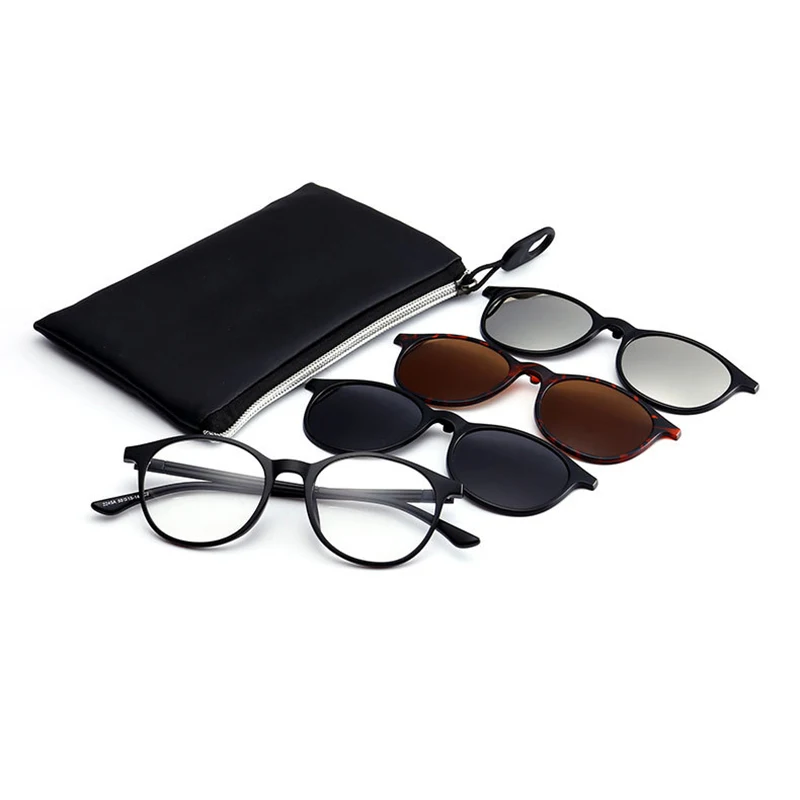 

3 in 1 Bifocals Sun Clips Reading Glasses magnifier Women Men Look Near Far Presbyopia Sunglasses Hyperopia Spectacles L3