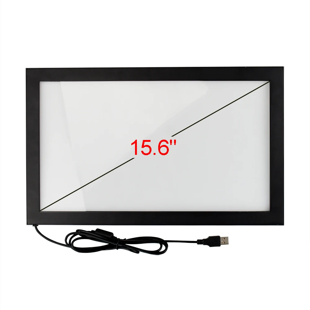

16inch 16:9 Multi IR Touch Screen Panel 388.5*237.5mm 1 2 4 6 10 Point Touch Screen USB Interface