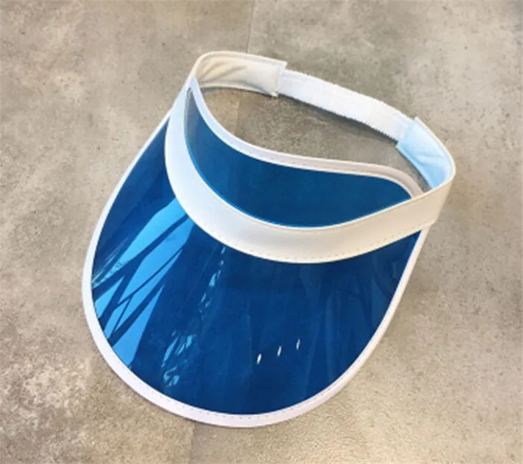 PVC Transparente Plástico Chapéus Multicolor Chapéu de