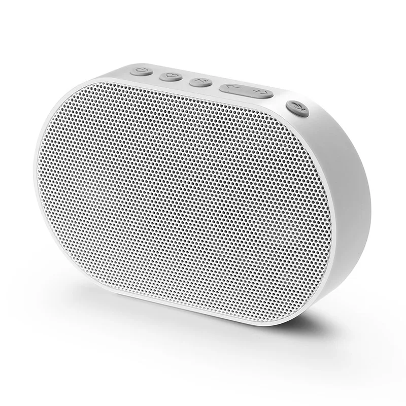 White GGMM E2 портативный Bluetooth динамик 10 Вт беспроводной динамик с супер басами стерео музыка мини Саундбар для путешествий на открытом воздухе - Цвет: White