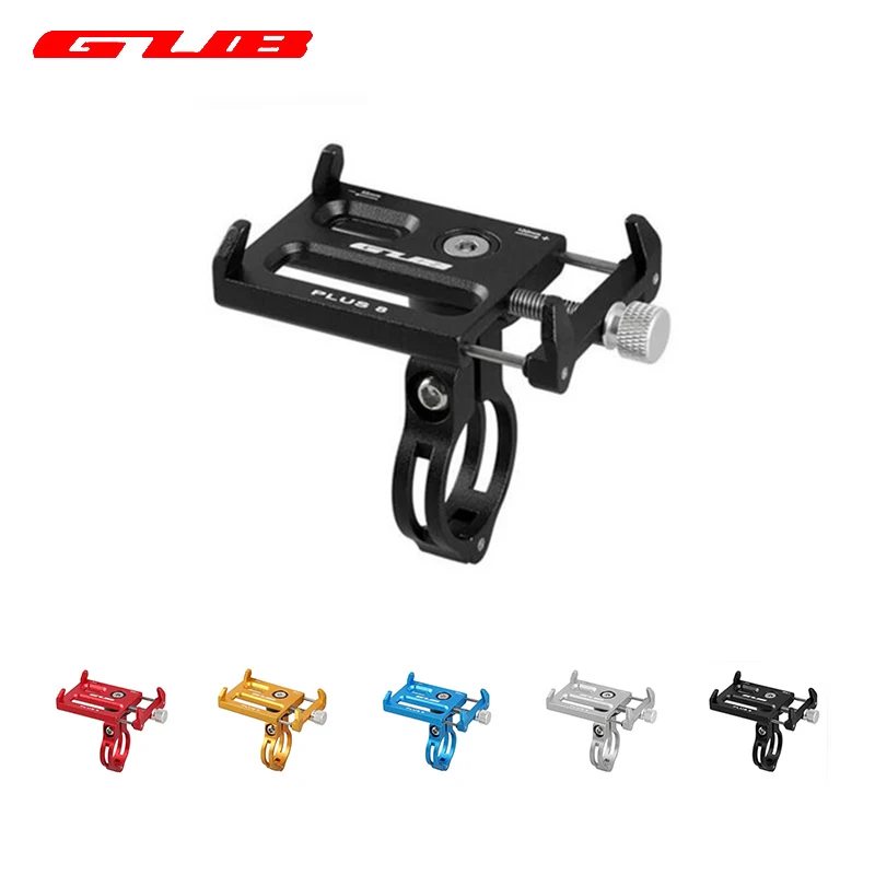 buy GUB PLUS 8 Aluminum Alloy Rotatable MTB Bicycle Phone Holder Support GPS For 3.5 6.2 Inch Smartphone Cycling Handlebar Holder