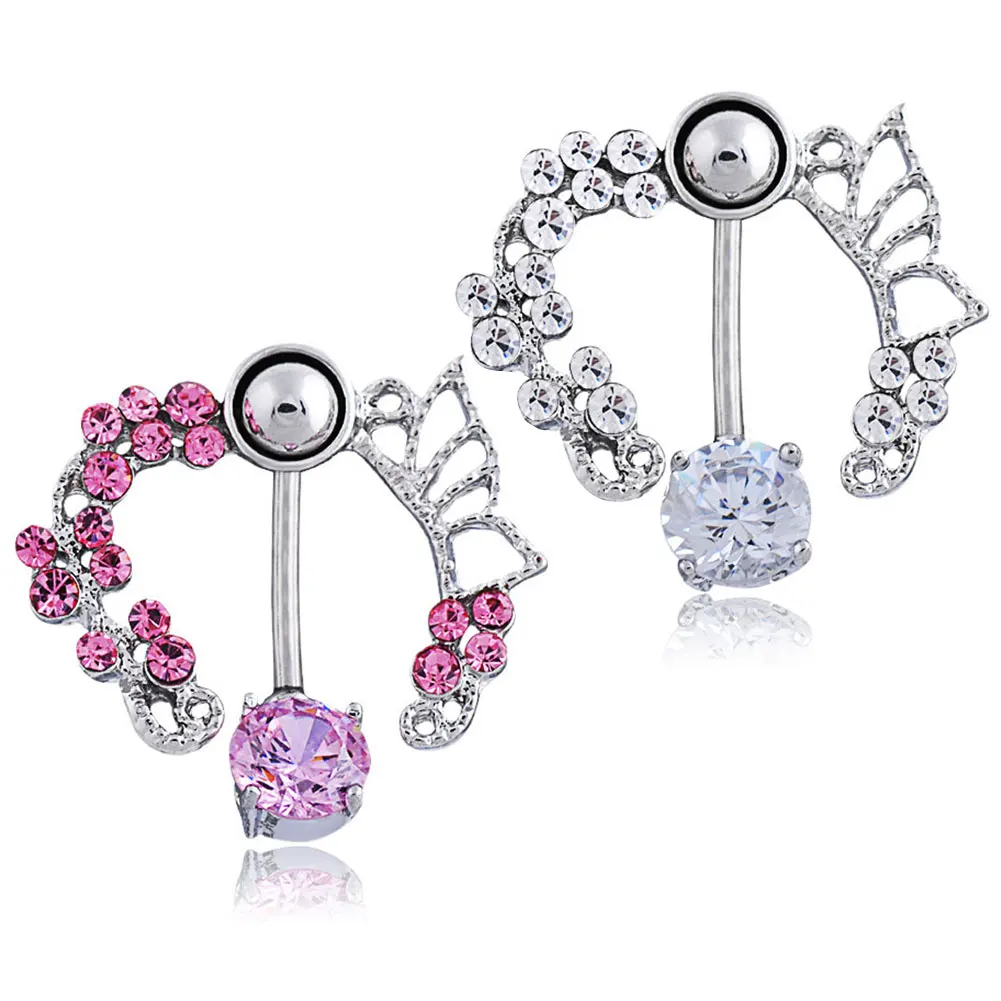 Buy Fashion Hollow Belly Button Rings Sexy Body