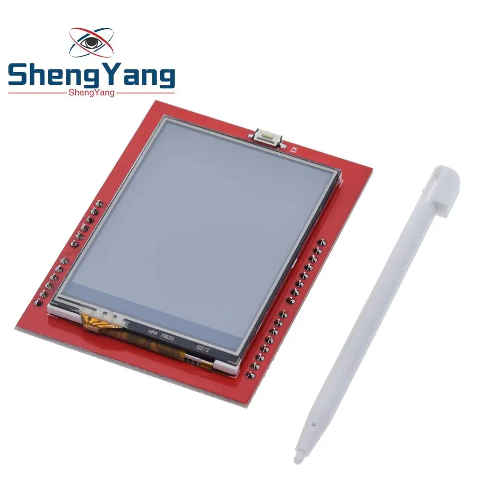 ЖК модуль ShengYang 1 шт. TFT 2 4 дюймовый экран для платы Arduino UNO R3 и поддержки mega 2560 с