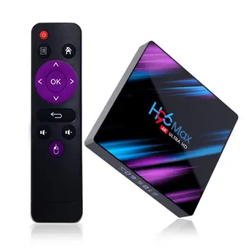 

H96 Max 3318 TV Box 2G+16G/4G+32G/4G+64G Android 9.0 WiFi RK3318 Quad Core Penta-Core Mali-450 4K Set Top Box for Android