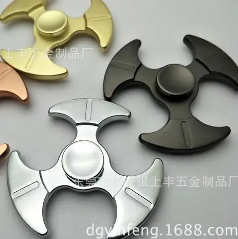 

2017 New 08852 Tri-Spinner Fidget Toy metal Hand Spinner For Autism and ADHD