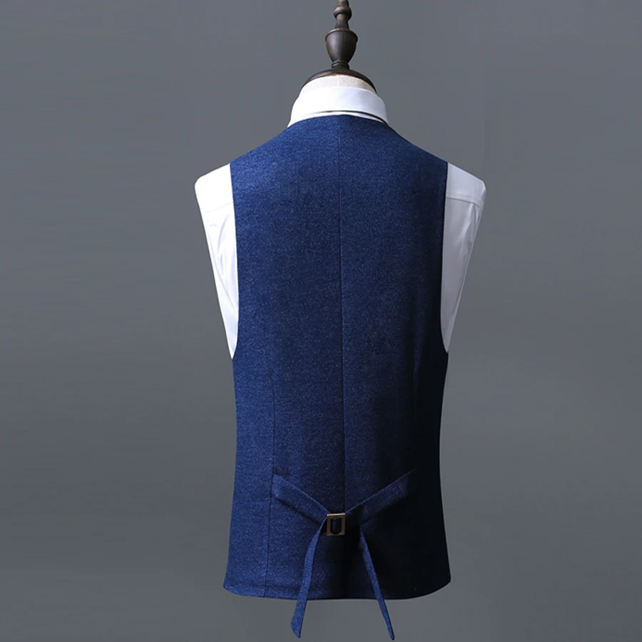 Fashion Mens Vests Suit Male Waistcoat Wedding Groom Vest Suit Waistcoats Blazers Formal Business Jacket Color 2019 New Arrival