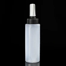 150ml Pro Salon Plastic Shampoo Applicator Empty Bottle Dry Cleaning Washing Pot Cleaning Hair Care Barber Accessories Tool
