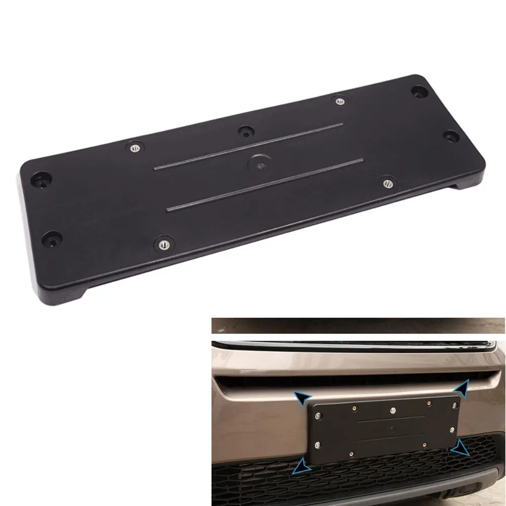 Exterior Car Front License Plate Tag Frame Panel For 2015 Land Rover