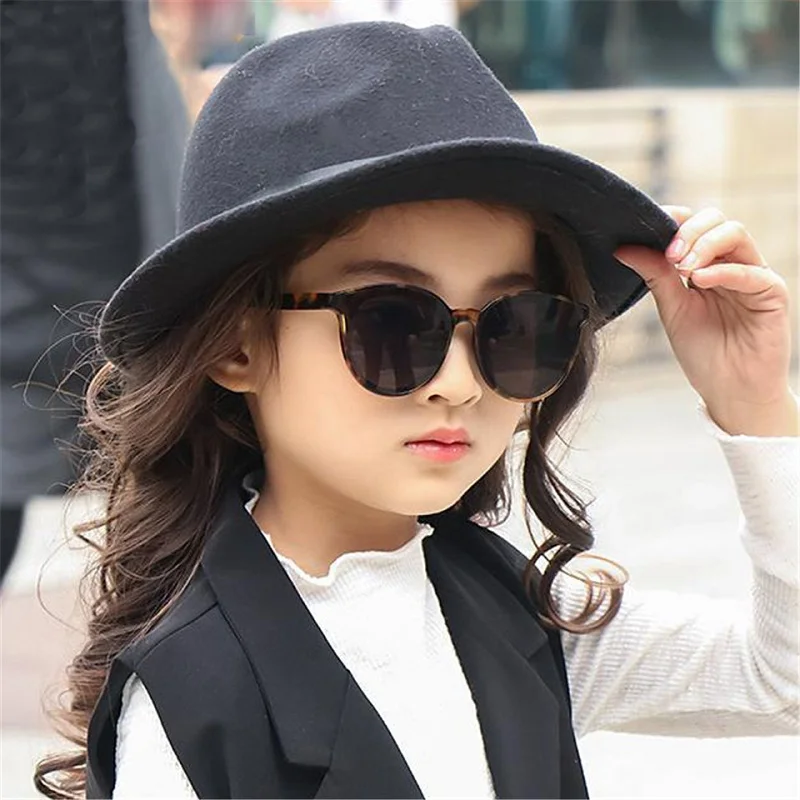Vintage Cat Eye Kids Sunglasses For Baby Children Boys Girls Sunglasses Big Cute Cateye Sun Glasses uv400 Travel Eyewear