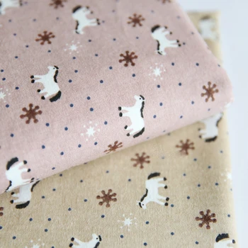 

Winter cotton abrasive cloth thickened cartoon cotton-padded trousers and cotton-padded fabric