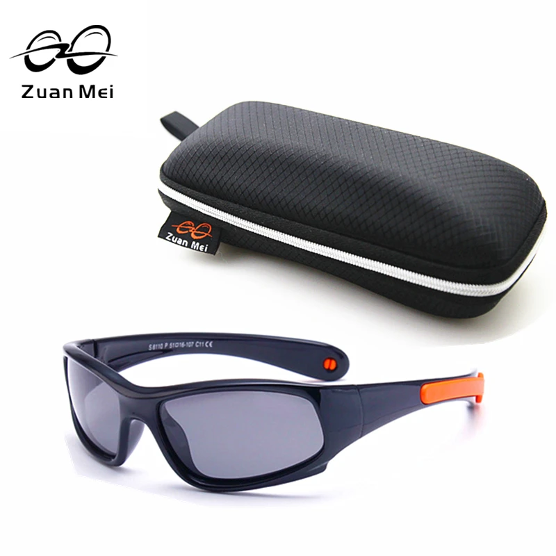 Zuan Mei Brand Kids Polarized Sunglasses TR90 Baby Boy & Girl Sun