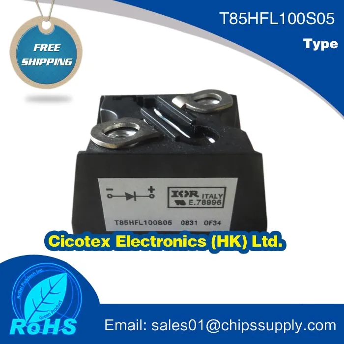 

T85HFL100S05 POWER MODULES VS-T85HFL100S05 DIODE MODULE 1KV 85A D-55