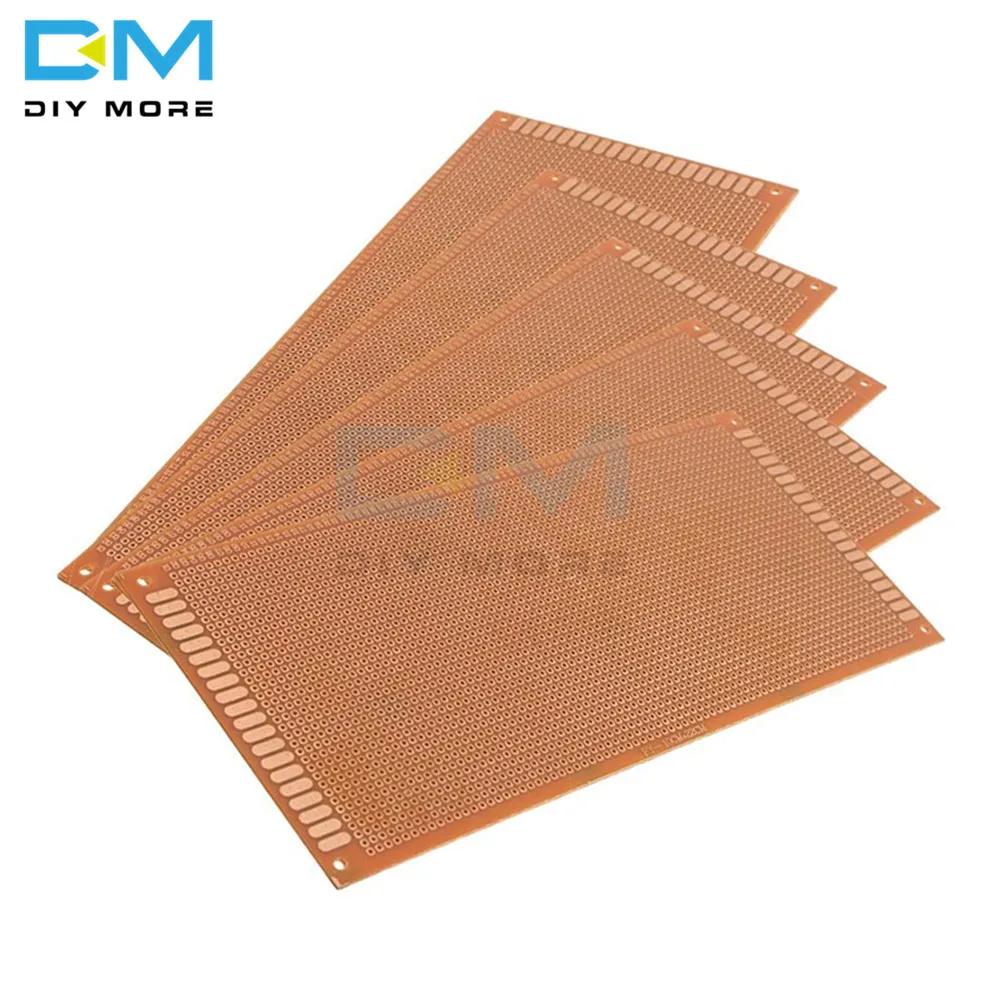 10x22 см 10*22 см 10x22 DIY бакелитовая пластина бумага Прототип PCB Универсальный Эксперимент Матрица доска односторонний лист Медь 10x22
